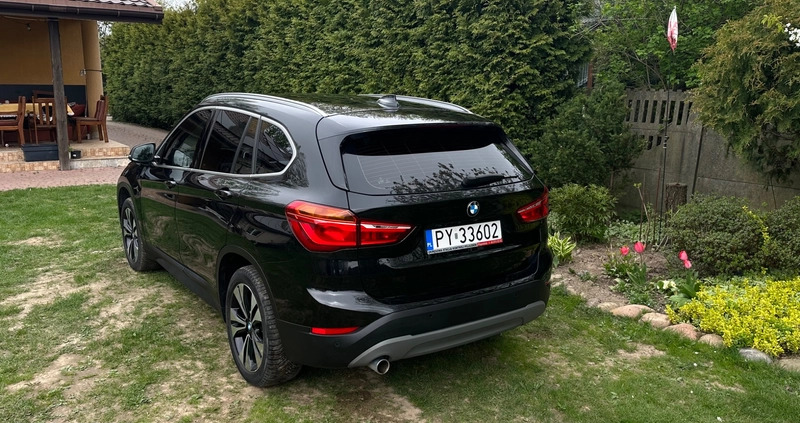 BMW X1 cena 78500 przebieg: 89000, rok produkcji 2018 z Poznań małe 92